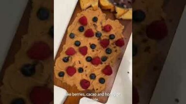 Vegan Nut Butter Board - TikTok Trend #vegan #nuts #butter #tiktok #food #foodie #recipe #cream