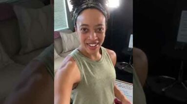 A running tip from Tasha...plus more from the Sweat Chronicles 😂😅💪🏼 #runningmotivation #runningtips