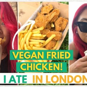 What I Ate on a SELF CARE DAY in London VISUAL DIARY & VLOG (Vegan)