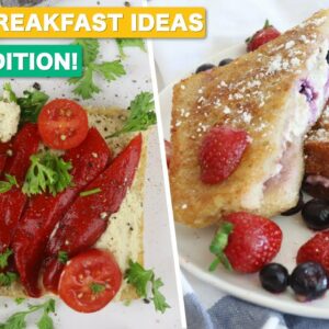 3 VEGAN TOAST RECIPES FOR BREAKFAST (Sweet & Savoury)