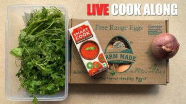 Live cook along: Ingredients in video description