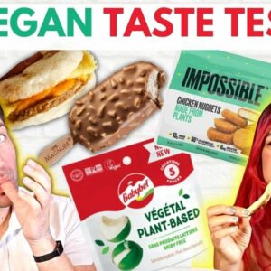 MASSIVE VEGAN TASTE TEST (2022) | The Good, the Bad & the Overpriced