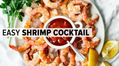 The BEST SHRIMP COCKTAIL for the holidays (don't buy it from the store)