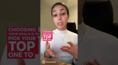 Marina’s tip for staying motivated? Identify which goals bring you the most joy! ✨