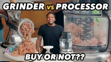 Meat Grinder vs Processor Review - Should You Buy?