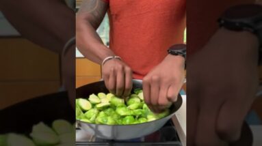 Maple Miso Brussels Sprouts #shorts #brussels #brusselssprouts #maple #recipe #food #foodie #cooking