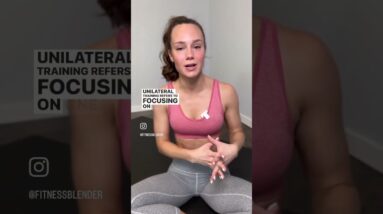 Unilateral training is fun and sooo beneficial. Have you tried it yet??