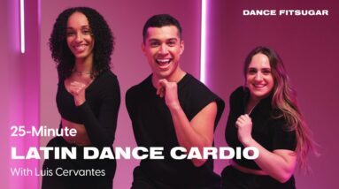 25-Minute Latin Pop Fusion Cardio With Luis Cervantes | POPSUGAR FITNESS