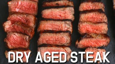 Dry age steaks AT HOME in just 3 DAYS! (Save $$$$)