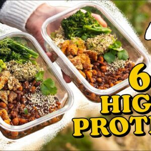 Protein Packed Meal Prep..For Plant-Based Gains💪 Delicious & Easy