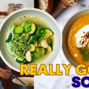 Spring soups that actually made me LOVE soups 🌼 simple & health boosting!