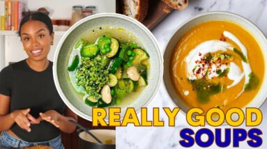 Spring soups that actually made me LOVE soups 🌼 simple & health boosting!