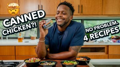 Balling on a Budget - 4 Canned Chicken Recipes