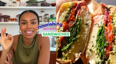Family Favourite Deli-Style Plant Sandwiches | Vibrant & Nourishing