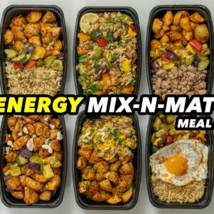 Hi Energy Mix & Match Meal Plan for Hard Gainers and Endurance