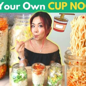 I Made My Own CUP NOODLES (DIY Cup Noodles 3 Different Ways)