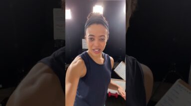 Did you catch Tasha's new lower body workout? It's a fun one! Just, maybe, not after a run 😉