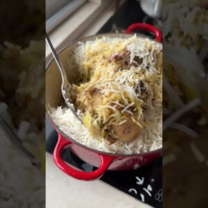 Deepti make Kolkata biryani using the @BongEats recipe