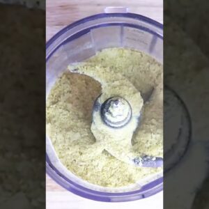 High Protein Vegan Parmesan (So easy) #shorts