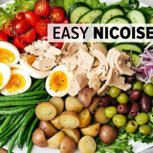 NICOISE SALAD is the classic French Riveria summer salad recipe!