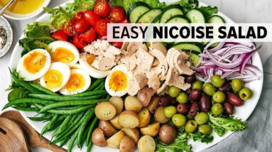 NICOISE SALAD is the classic French Riveria summer salad recipe!