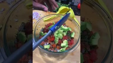 Tabbouleh #cooking #foodie #tabbouleh #parsley #tomato #onions