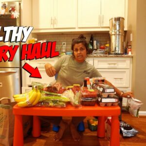 Healthy Grocery Haul + Garden Tour