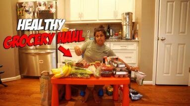 Healthy Grocery Haul + Garden Tour