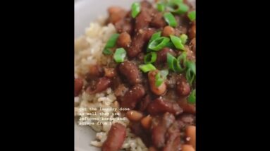 Healthy Red Beans and Rice #redbeansrecipe #ricerecipe #soulfood #soulcooking #pork