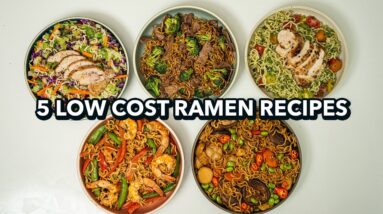 5 Easy Ramen Noodle Recipes That Are Low Cost