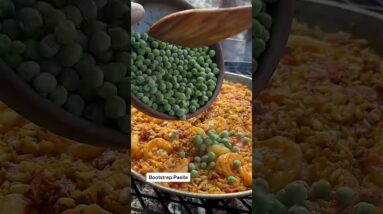 Bootstrap Paella #cooking #foodie #paellarecipe #paella