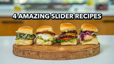 Game Day Eats - 4 Amazing Slider Recipes