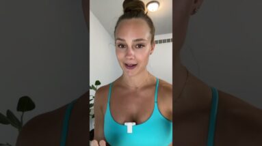 Be honest: did you notice that Erica's plants change based on the workout?