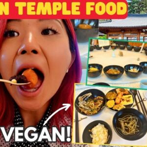 Eat TEMPLE FOOD with me in a KOREAN TEMPLE! Spend a day in a Korean Temple w/ Me VLOG ❤️