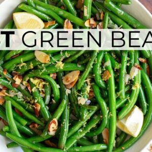 GREEN BEAN RECIPE | how to cook green beans almondine