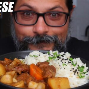 Indians try JAPANESE BEEF CURRY featuring @DCT_EATS