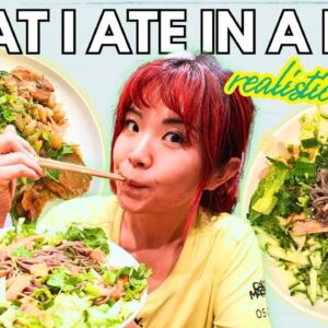 WHAT I ATE IN A DAY & Realistic Wellness Routine VLOG (Natural Ozempic? day in my life, supplements)