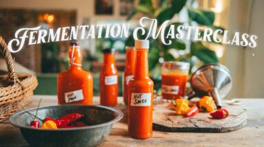 My Top Fermentation Recipes; Making Cheese, Hot Sauce & Sauerkraut 🧀