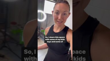 A behind the scenes glimpse of Nicole's workout space! Where do you exercise? Comment below!