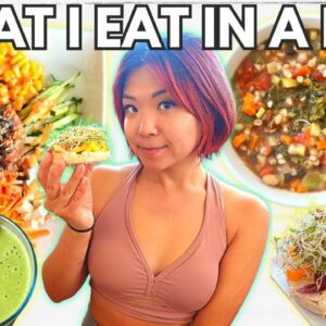 What I Eat in a Day to LOOK HOT LOL (food for beauty)