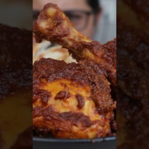 Like spicy 🌶️ food? Try this ghee roast chicken 🍗