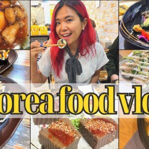 EPIC KOREAN FOOD TOUR, eating around my home country (Busan, Gyeongju, Yeosu) | VEGAN TRAVEL