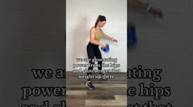 Form review: kettlebell clean! Did you find this form cue helpful?