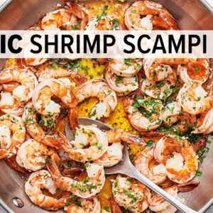 SHRIMP SCAMPI | An Easy 10-Minute Dinner Recipe!