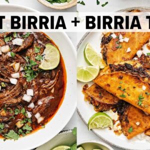 Easy CROCKPOT BIRRIA Makes the Best BIRRIA TACOS Recipe!