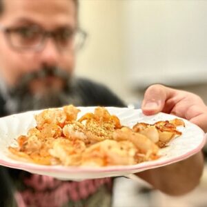 Let’s make a prawn and egg dosa