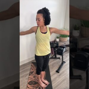 Join Tasha for a feel-good stretching routine with added breath work — available now!