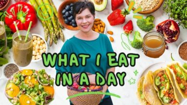 WHAT I EAT IN A DAY FOR HORMONE BALANCE / 100G PROTEIN / *HIGH PROTEIN NO DAIRY*