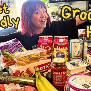 How Much Do Vegan Groceries Cost in 2024?! 😱 (Budget Friendly Vegan Grocery Haul!)