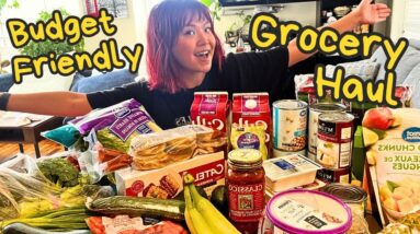 How Much Do Vegan Groceries Cost in 2024?! 😱 (Budget Friendly Vegan Grocery Haul!)